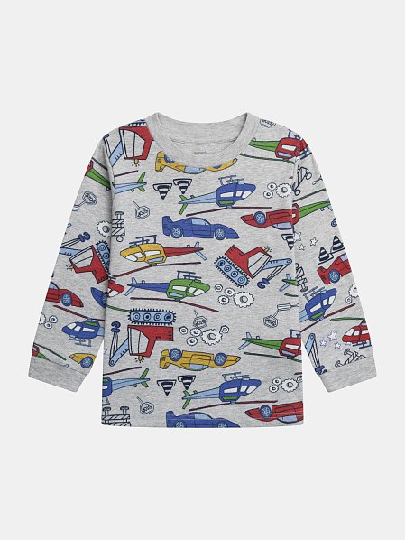 Σετ Παιδικές Πιτζάμες για Αγόρια Grey Traffic