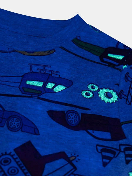 Σετ Παιδικές Πιτζάμες για Αγόρια Grey Traffic