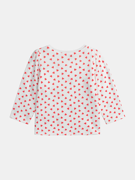 Βρεφική Μπλούζα για Κορίτσια Love Patterns - 2 σε 1