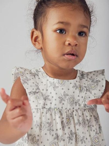 Βρεφικό Φόρεμα για Κορίτσια Black Pattern