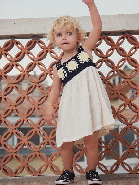 Βρεφικό Φόρεμα για Κορίτσια Nostalgic Flowers