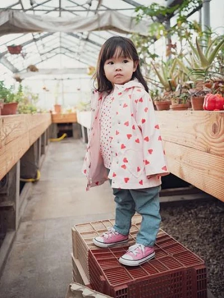 Βρεφικό Μπουφάν για Κορίτσια Raining Love