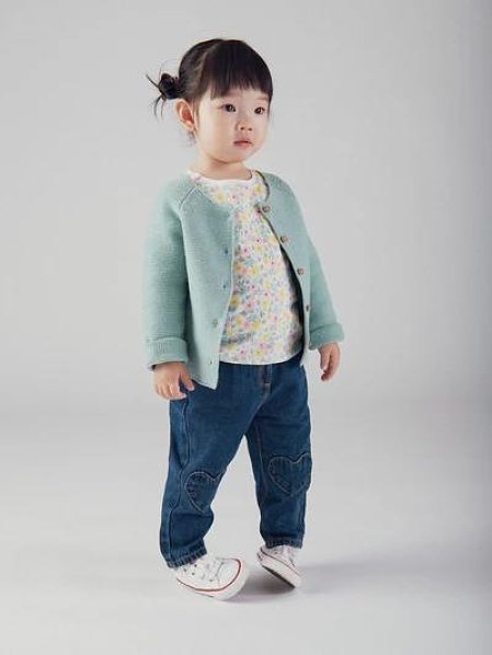 Βρεφική Ζακέτα για Κορίτσια Knit Mint