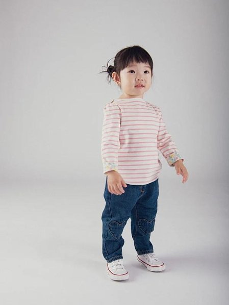 Βρεφικό Παντελόνι για Κορίτσια Denim Heart