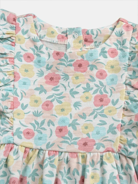 Βρεφικό Φόρεμα για Κορίτσια Spring Floral