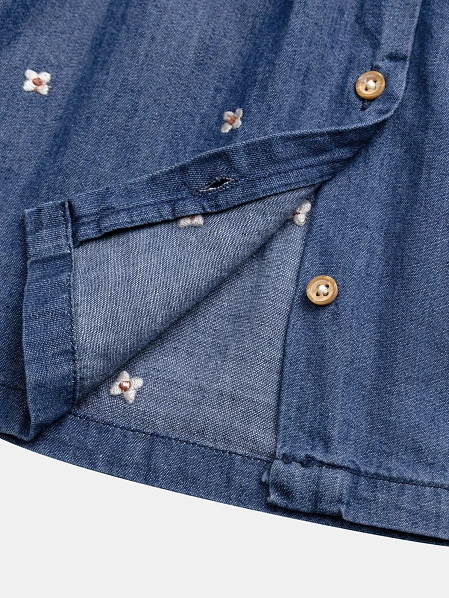 Βρεφικό Φόρεμα για Κορίτσια Denim Daisies