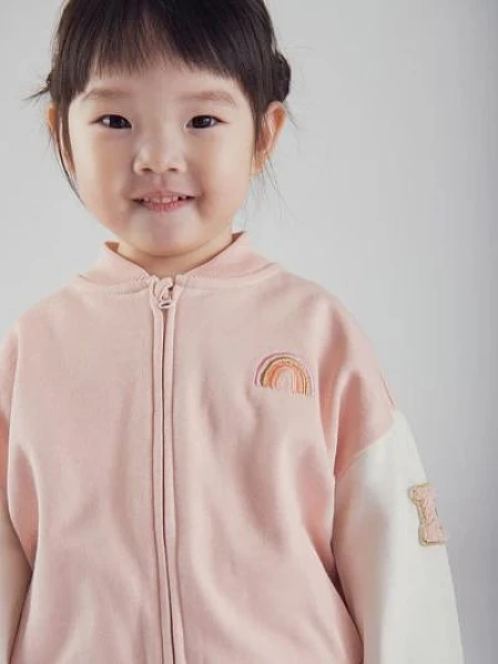 Βρεφική Ζακέτα για Κορίτσια Pink Rainbow