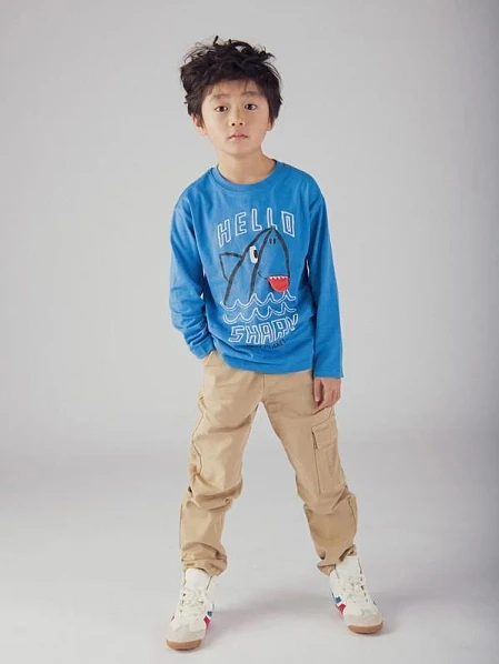 Παιδική Μπλούζα για Αγόρια Hello Shark