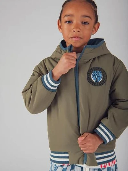 Παιδικό Μπουφάν για Αγόρια Olive Tiger - 2 σε 1