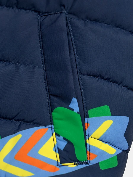 Παιδικό Αμάνικο Μπουφάν για Αγόρια Blue Skateboard - 2 σε 1