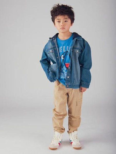 Παιδικό Μπουφάν για Αγόρια Removable Denim