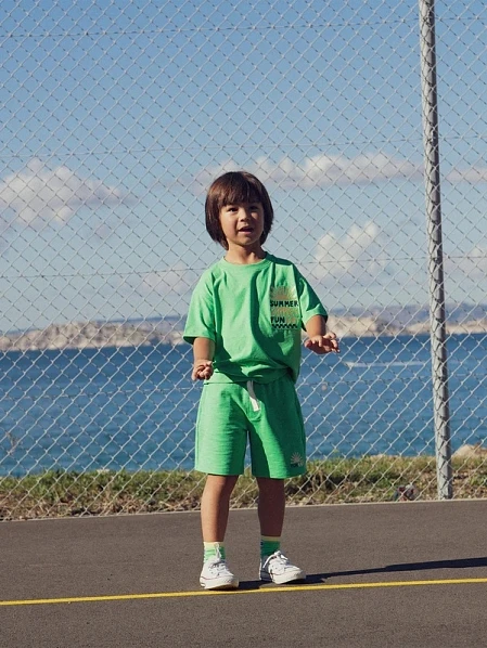 Παιδικό Σετ για Αγόρια Green Funboy