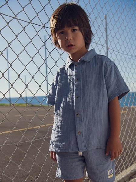 Παιδικό Πουκάμισο για Αγόρια Summer Boy
