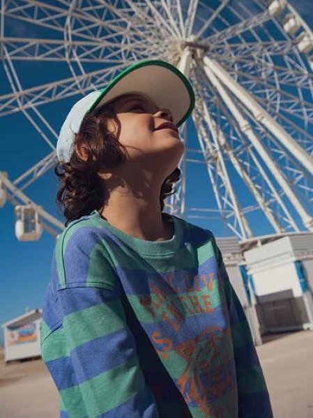 Παιδική Μπλούζα για Αγόρια Stripped Tiger