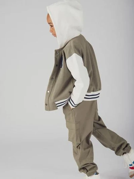 Παιδική Ζακέτα για Αγόρια Chaki Bomber