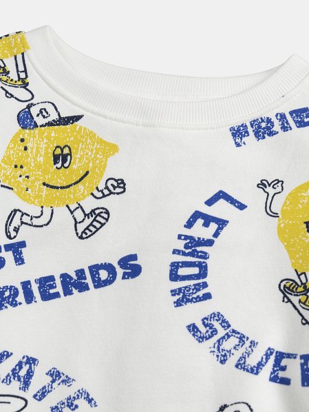 Παιδικό Φούτερ για Αγόρια Lemon Squeeze