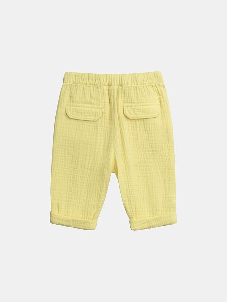 Βρεφικό Παντελόνι για Αγόρια Yellow Cotton