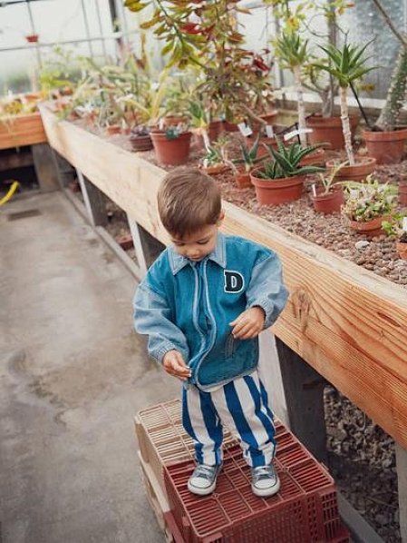 Βρεφικό Μπουφάν για Αγόρια Cool Denim