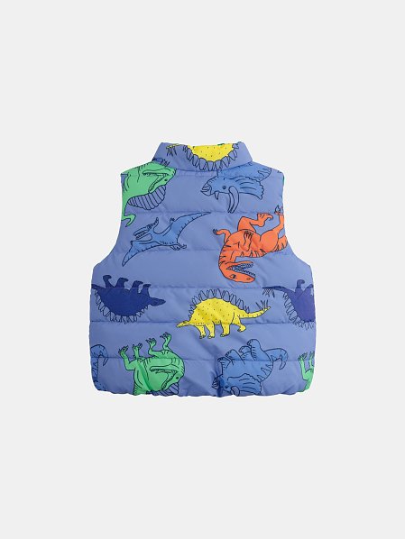 Βρεφικό Αμάνικο Μπουφάν για Αγόρια Green Dinos - 2 σε 1