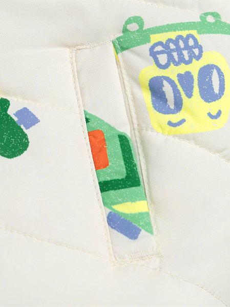 Βρεφικό Αμάνικο Μπουφάν για Αγόρια Big Run - 2 σε 1