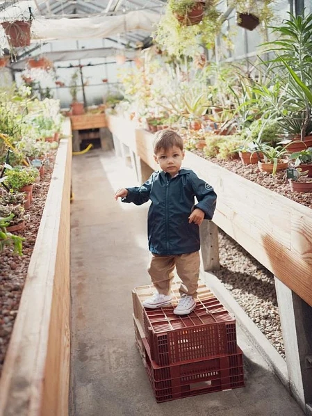 Βρεφικό Μπουφάν για Αγόρια Navy Raincoat