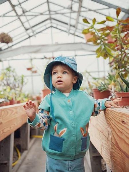 Βρεφική Ζακέτα για Αγόρια Mint Surprise