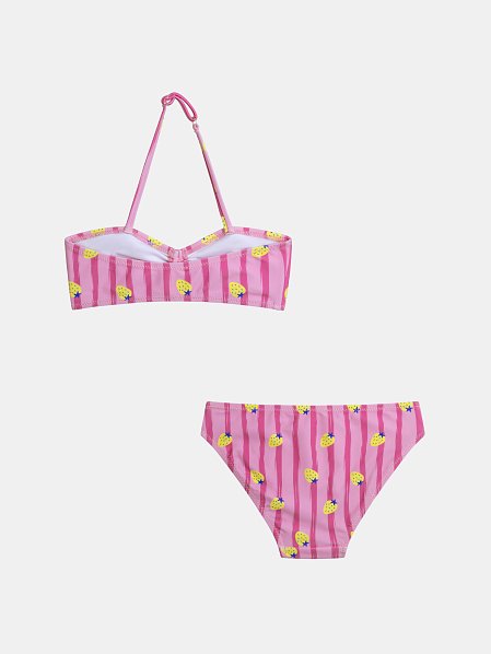 Παιδικό Μαγιό για Κορίτσια Pink Strawberries