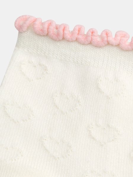 Παιδικές Κάλτσες για Κορίτσια Textured Hearts