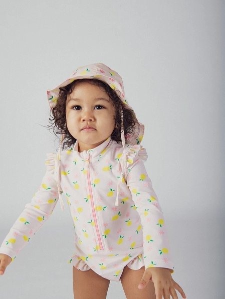 Βρεφικό Ολόσωμο Μαγιό για Κορίτσια Baby Lemons