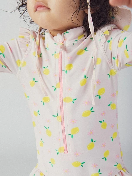 Βρεφικό Ολόσωμο Μαγιό για Κορίτσια Baby Lemons