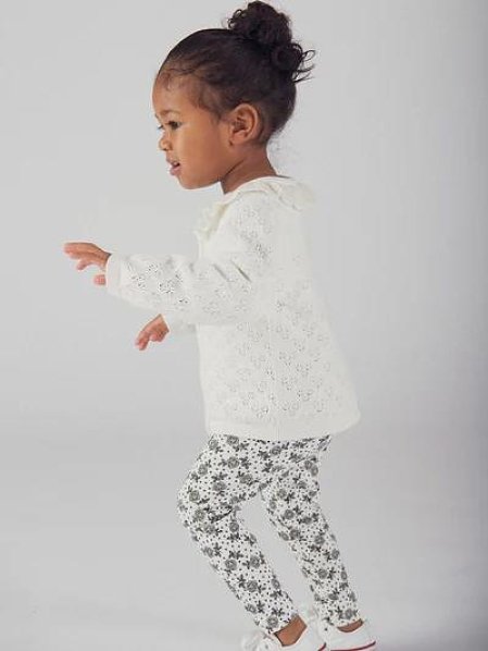 Βρεφικό Κολάν για Κορίτσια Black Pattern