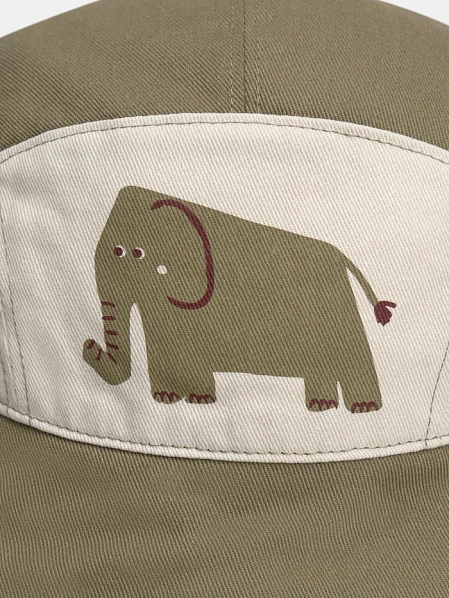 Βρεφικό Καπέλο για Αγόρια Chaki Elephant