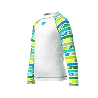 Παιδική Αντηλιακή Friends Kids Uv L/S για Αγόρια White/Green/Blue