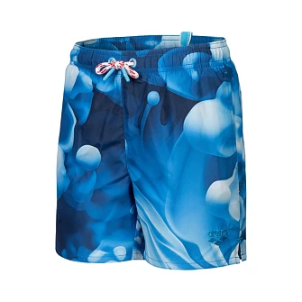 Παιδικό Μαγιό Arena Beach Boxer Allover για Αγόρια Blue Multi