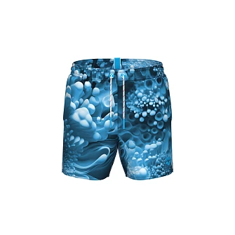 Παιδικό Μαγιό Arena Beach Boxer Allover για Αγόρια Blue Multi