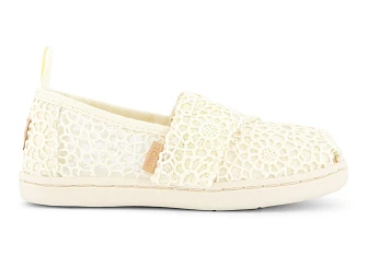 Βρεφικά Παπούτσια Toms για Κορίτσια Natural Moroccan Crochet (Μεγέθη 19,5-28,5)