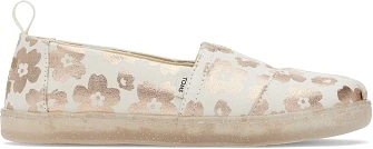 Παιδικά Παπούτσια Toms για Κορίτσια Gold Flowers
