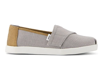Παιδικές Εσπαντρίγιες Toms για Αγόρια Grey/Brown (Μεγέθη 30-35)