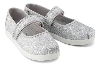 Παιδικά Παπούτσια Toms Mary Jane για Κορίτσια Siver Glamour (Μεγέθη 30-35,5)