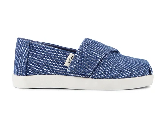Βρεφικές Εσπαντρίγιες Toms Blue Stripes (Μεγέθη 19,5-28,5)