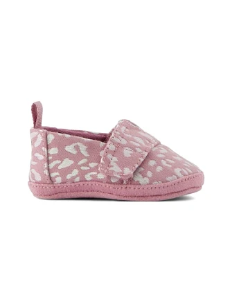 Βρεφικά Παπούτσια Αγκαλιάς Toms για Κορίτσια Pink Leopard (Μεγέθη 17,5-19,5)