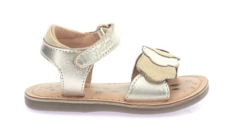 Παιδικά Πέδιλα Kickers Dyastar για Κορίτσια Silver/Gold (Μεγέθη 22-34)