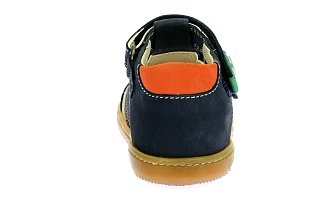 Βρεφικά Παπούτσια Kickers Kick Pod για Αγόρια Navy/Beige (Μεγέθη 20-26)