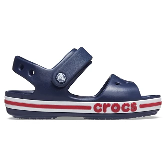 Crocs Crocband Παιδικά Σανδάλια Navy/Red (Μεγέθη 19-35)