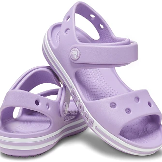 Crocs Crocband Παιδικά Σανδάλια για Κορίτσια Lilac (Μεγέθη 19-35)