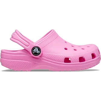 Crocs Crocband Παιδικά Σαμπό Ροζ (Μεγέθη 19-28)