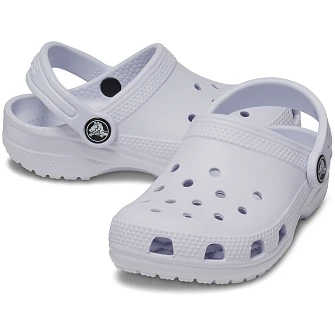Crocs Crocband Παιδικά Σαμπό Gray-Lilac (Μεγέθη 28-34)