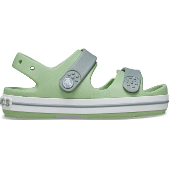 Crocs Crocband Παιδικά Σανδάλια Green (Μεγέθη 28-35)