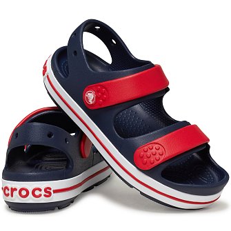 Crocs Crocband Παιδικά Σανδάλια για Αγόρια Dark Blue (Μεγέθη 28-35)