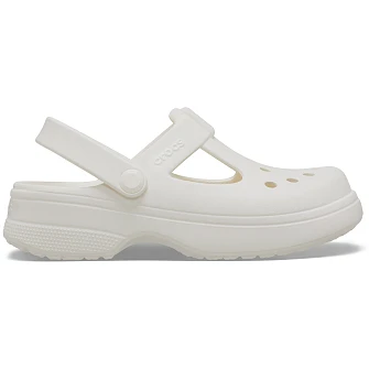 Βρεφικά Σαμπό Crocs Classic Mary Jane Clog για Κορίτσια White (Μεγέθη 20-28)